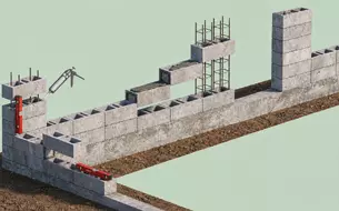 Инструкция по строительству заборов из блоков ФОРТИС- ПАЛИСАД